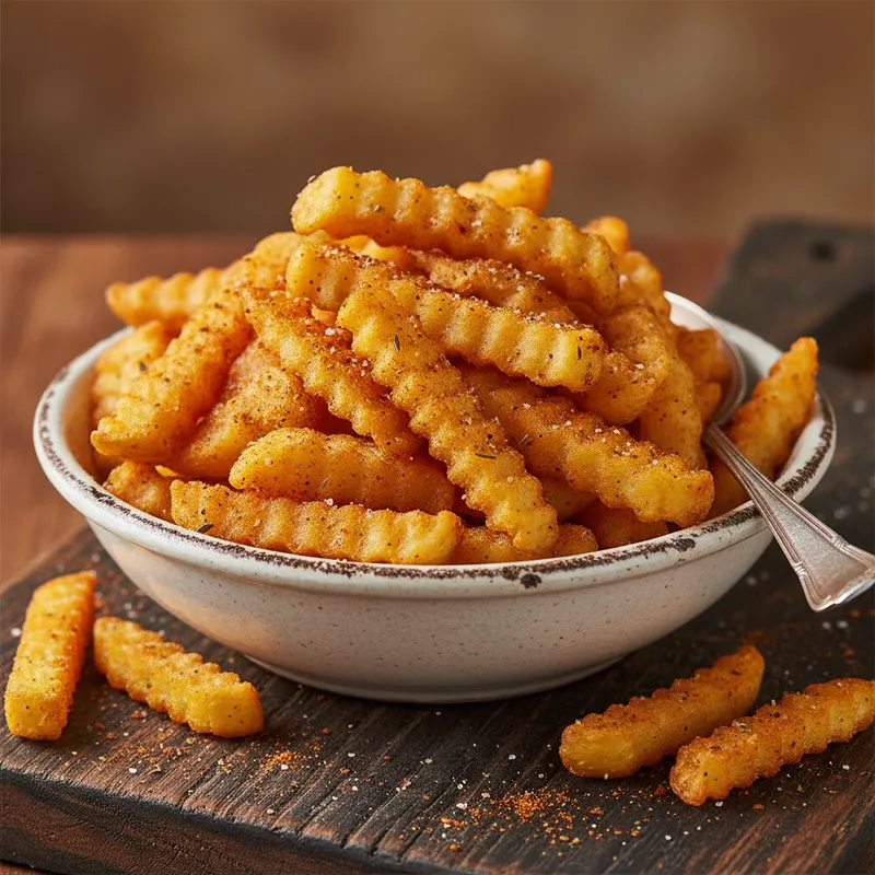 Cajun Baharatlı Patates Kızartması tarifi - 2 kişilik 80 TL maliyet
