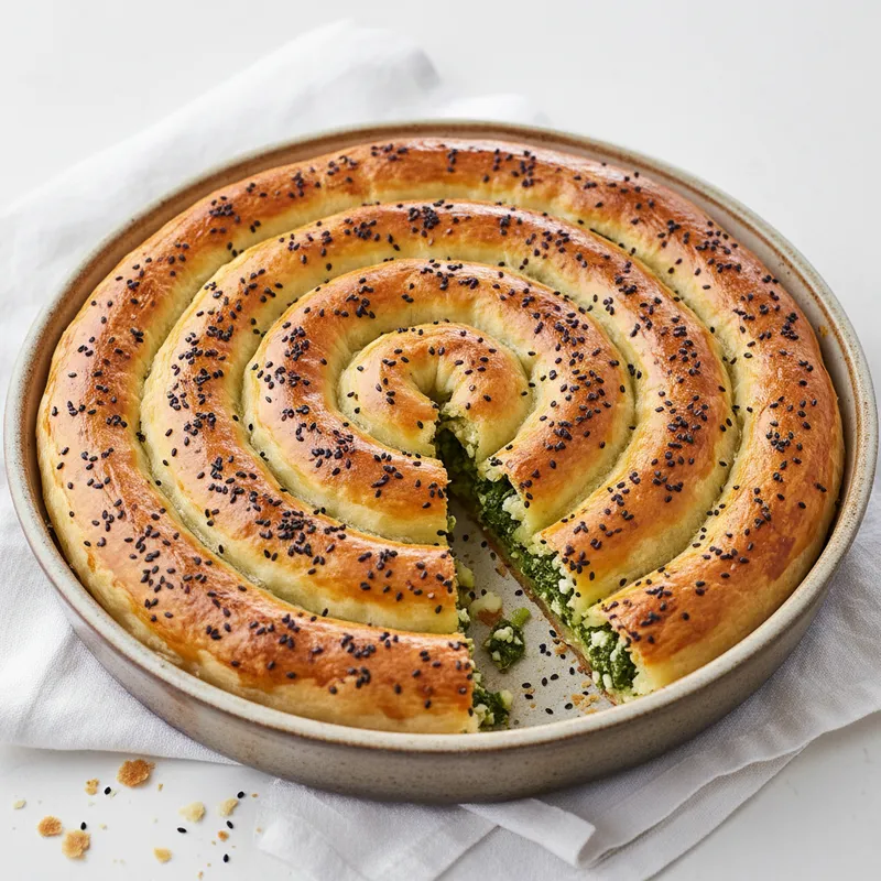 Ispanaklı Börek tarifi - 8 kişilik 340 TL maliyet