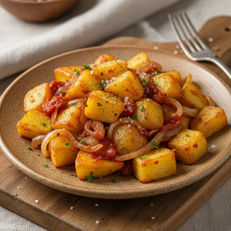 Patates Kavurması tarifi - 2 kişilik 56 TL maliyet