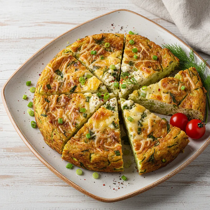 Fırında Kabak Mücveri tarifi görseli - 4 kişilik 174 TL