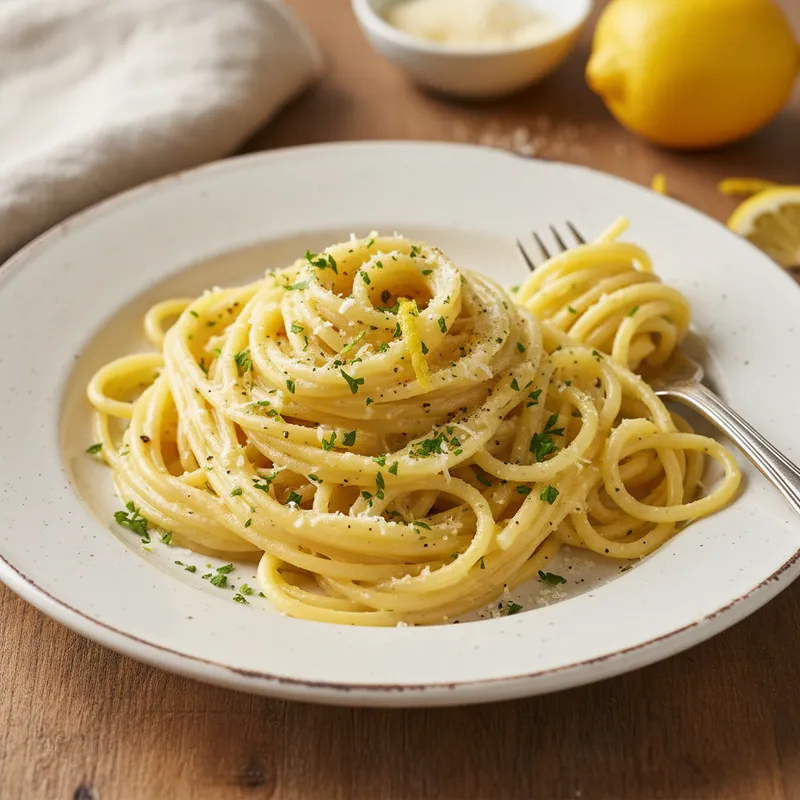 Limonlu Spagetti tarifi - 4 kişilik 540 TL maliyet