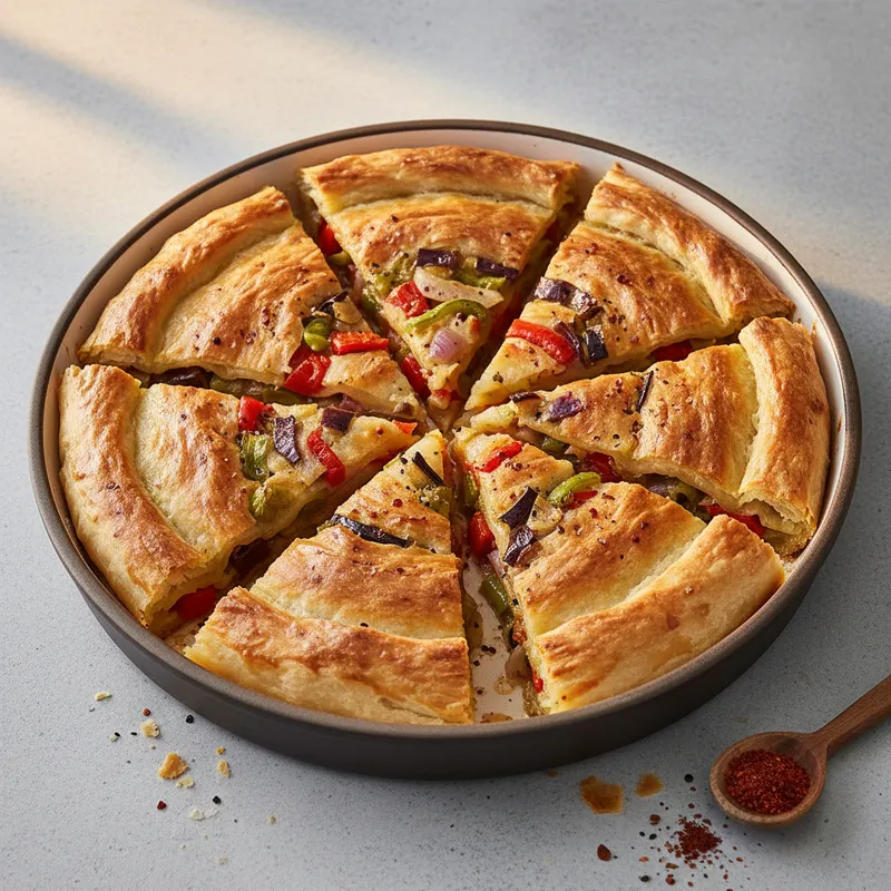 Sebzeli Börek tarifi - 6 kişilik 127 TL maliyet