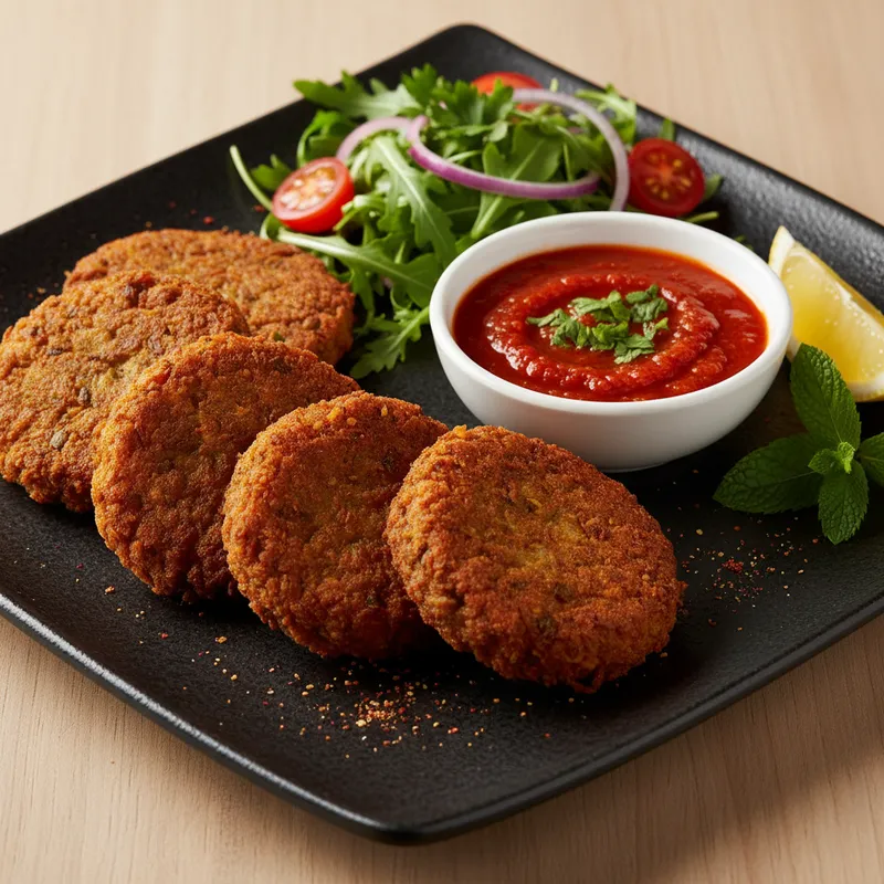Kızarmış Mercimek Köftesi tarifi - 4 kişilik 222 TL maliyet