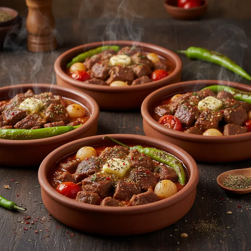 Güveçte Et tarifi görseli - 4 kişilik, 335 TL maliyet