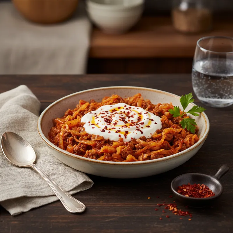 Kapuska Yemeği tarifi - 4 kişilik 255 TL maliyet