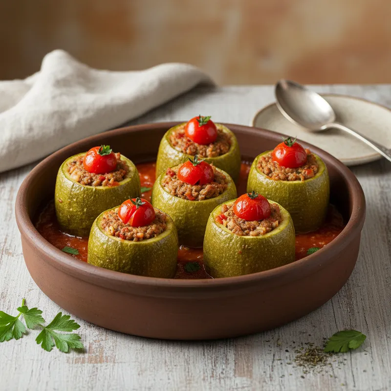 Kabak Dolması tarifi - 4 kişilik 216 TL maliyet