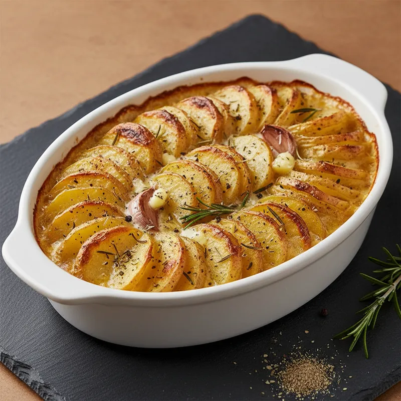 Fırında Sütlü Patates tarifi - 4 kişilik 88 TL maliyet